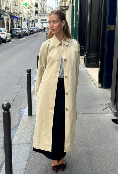 ТРЕНЧ ПЛАЩ TOTEME  79882 фото анонса