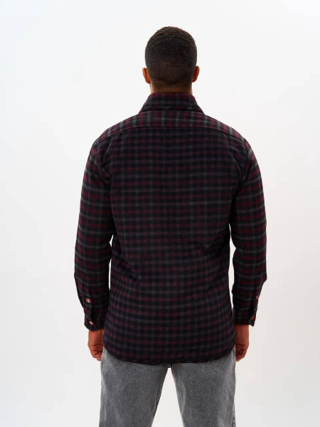 МУЖСКАЯ РУБАШКА УТЕПЛЕННАЯ KITON  74320 фото анонса