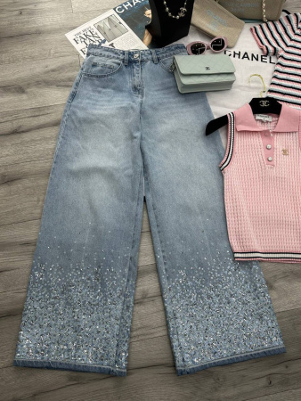 ДЖИНСЫ CHANEL  77695 детальное фото товара