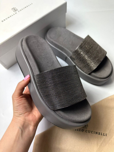 ШЛЕПКИ BRUNELLO CUCINELLI  58699 фото анонса