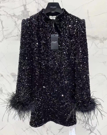 ПЛАТЬЕ SAINT LAURENT 