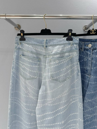 ДЖИНСЫ CHANEL  75643 детальное фото товара