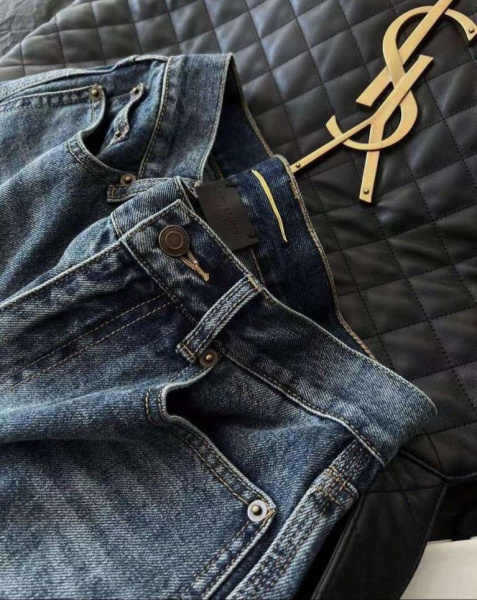 ДЖИНСЫ SAINT LAURENT  56551 фото анонса
