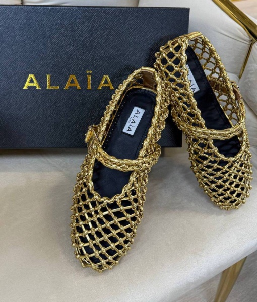 БАЛЕТКИ ALAIA  75922 фото анонса