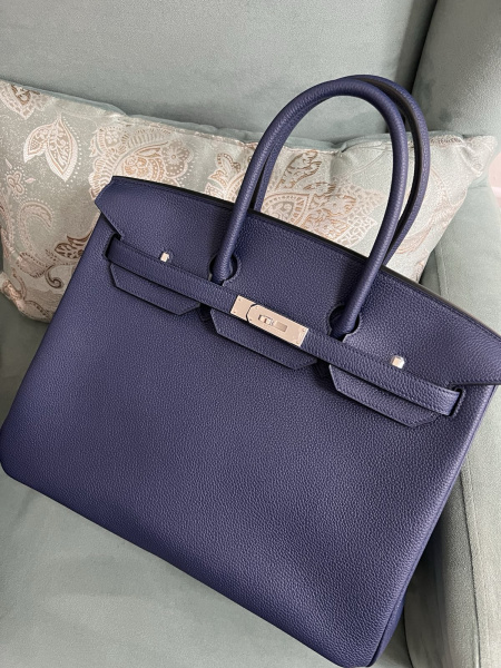 СУМКА HERMES BIRKIN 35 Ручная работа 10906 фото анонса