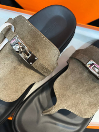 ШЛЕПКИ HERMES  69297 детальное фото товара