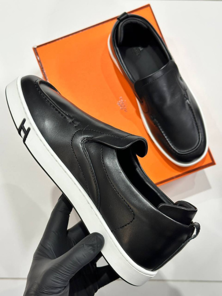 МУЖСКИЕ ЛОФЕРЫ HERMES  76137 фото анонса