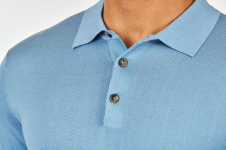 МУЖСКОЕ ПОЛО ZEGNA 66091 детальное фото товара