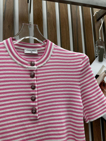 ФУТБОЛКА CHANEL  67394 фото анонса