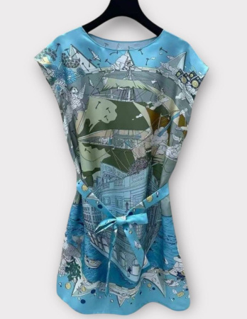 ПЛАТЬЕ ТУНИКА HERMES 