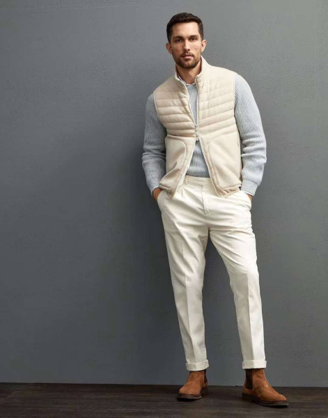 МУЖСКОЙ ЖИЛЕТ BRUNELLO CUCINELLI  72714 фото анонса