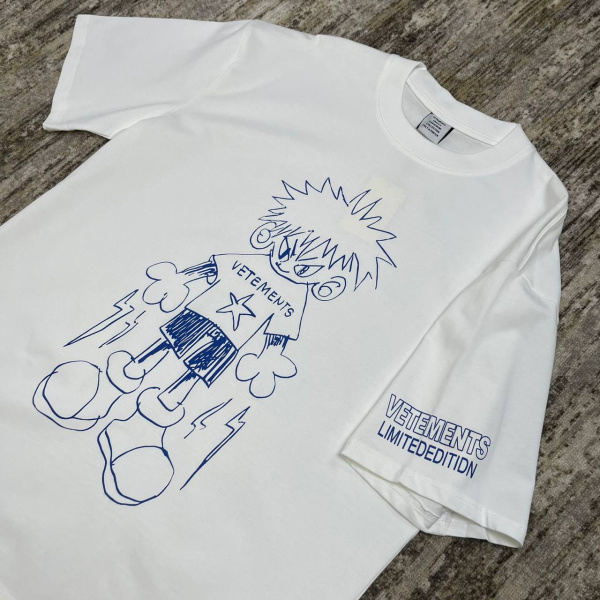 МУЖСКАЯ ФУТБОЛКА VETEMENTS  66707 фото анонса