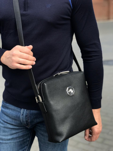 МУЖСКАЯ СУМКА МЕССЕНДЖЕР STEFANO RICCI 14115 фото анонса