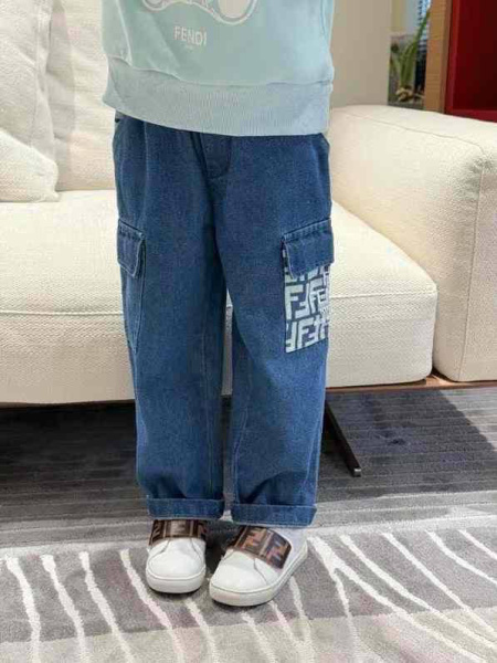 ДЕТСКИЕ ДЖИНСЫ FENDI  73736 фото анонса