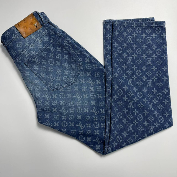 МУЖСКИЕ ДЖИНСЫ LOUIS VUITTON  63486 фото анонса