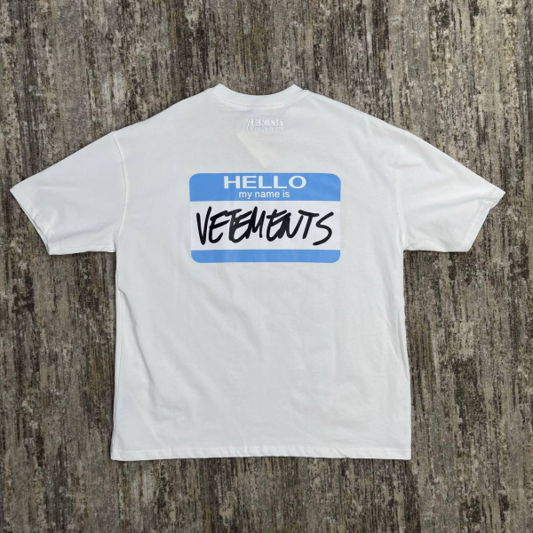 МУЖСКАЯ ФУТБОЛКА VETEMENTS  68495 фото анонса