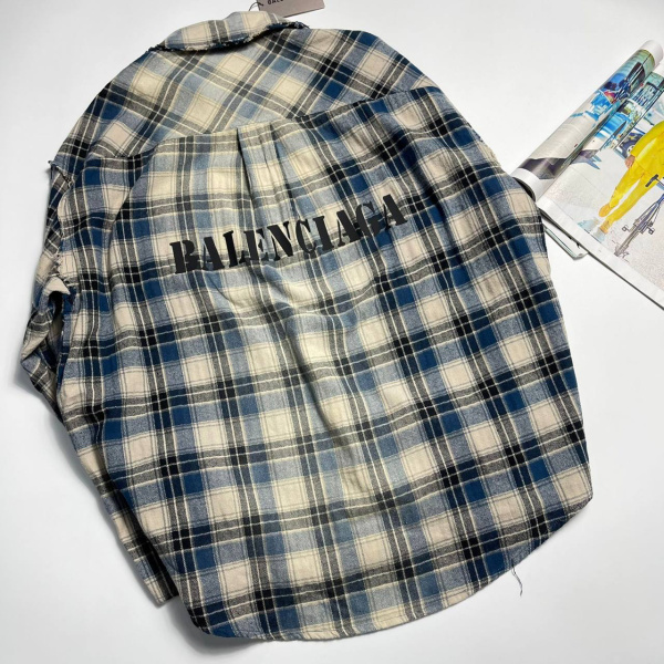 МУЖСКАЯ РУБАШКА BALENCIAGA  68362 фото анонса