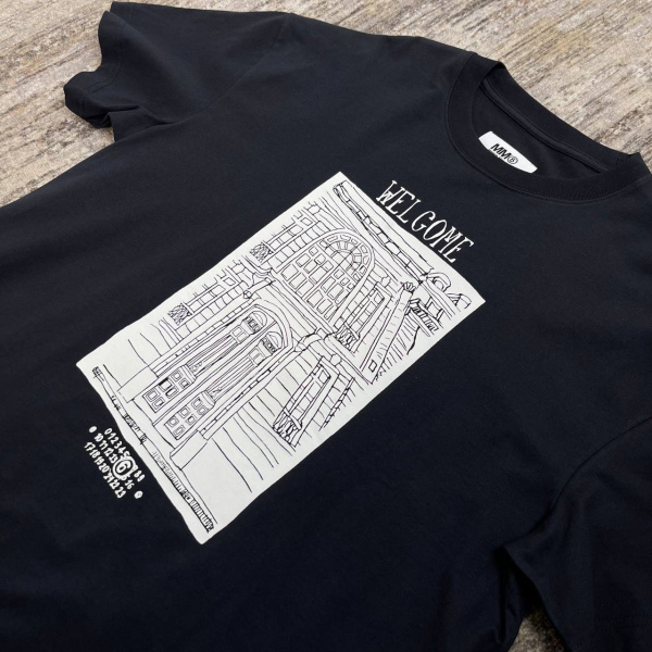 МУЖСКАЯ ФУТБОЛКА MAISON MARGIELA  68497 фото анонса