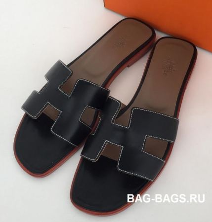ШЛЕПКИ HERMES 07777 детальное фото товара