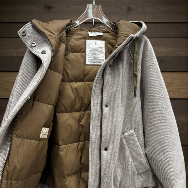 ПУХОВИК BRUNELLO CUCINELLI  81317 фото анонса