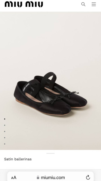 БАЛЕТКИ MIU MIU  60818 фото анонса