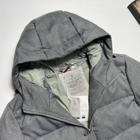 МУЖСКОЙ ПУХОВИК BRUNELLO CUCINELLI  71842 детальное фото товара