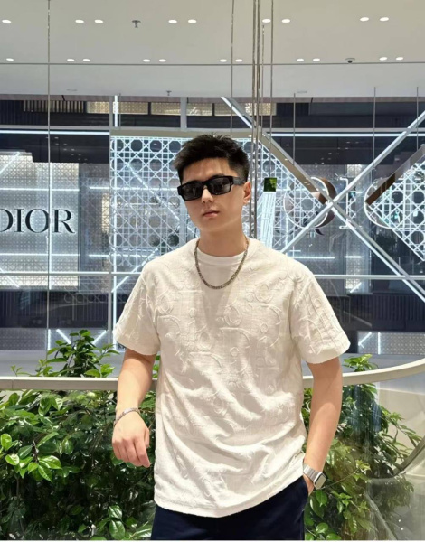 МУЖСКАЯ ФУТБОЛКА CHRISTIAN DIOR  77609 фото анонса