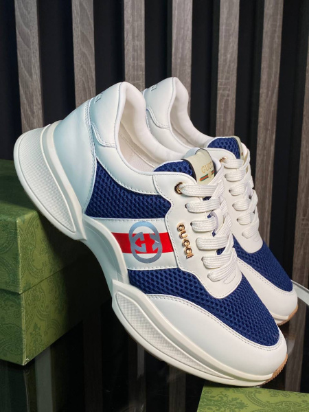 МУЖСКИЕ КРОССОВКИ GUCCI  68469 фото анонса