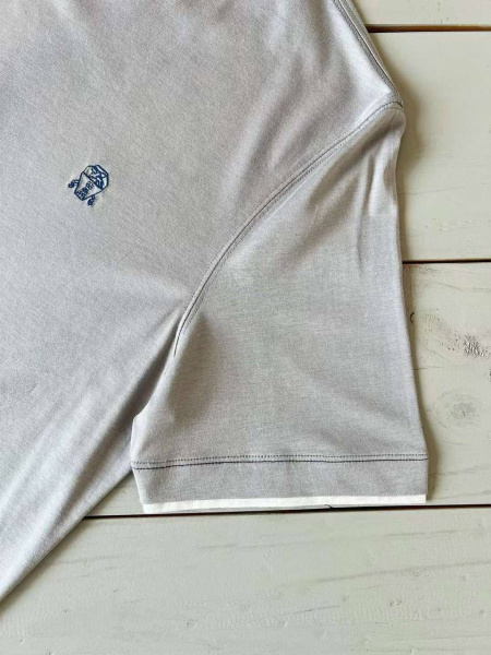 МУЖСКАЯ ФУТБОЛКА BRUNELLO CUCINELLI  73464 фото анонса