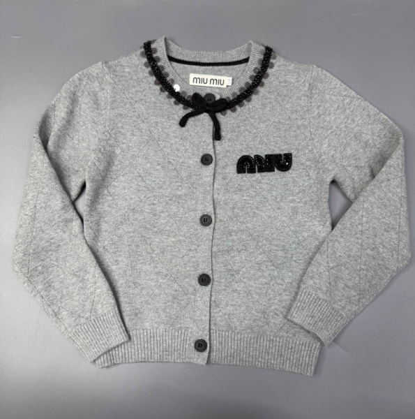ДЕТСКИЙ КАРДИГАН MIU MIU 