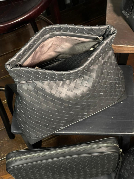 МУЖСКАЯ СУМКА МЕССЕНДЖЕР BOTTEGA VENETA  59338 фото анонса