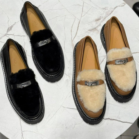 ЛОФЕРЫ HERMES  72388 детальное фото товара