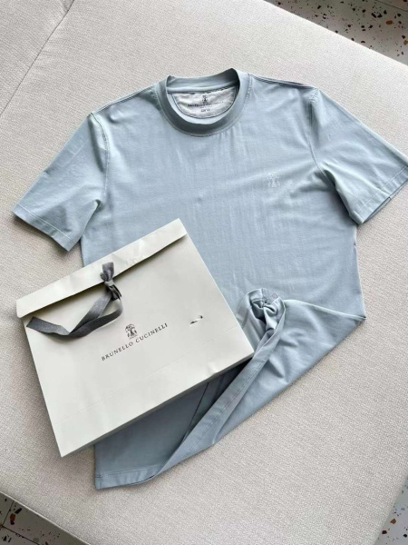 МУЖСКАЯ ФУТБОЛКА BRUNELLO CUCINELLI  58548 фото анонса