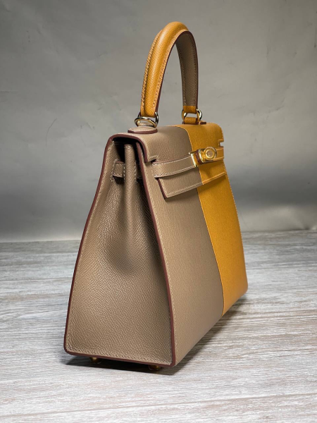 СУМКА HERMES KELLY 25 ручная работа 47919 фото анонса