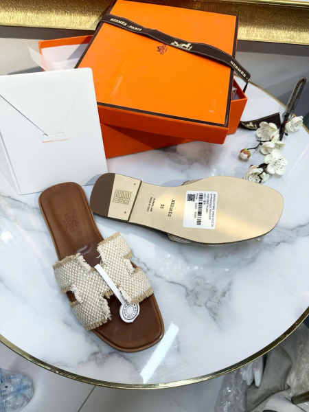 ШЛЕПКИ HERMES  76153 фото анонса