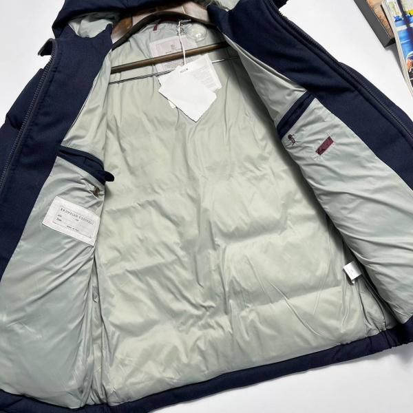 МУЖСКОЙ ПУХОВИК BRUNELLO CUCINELLI  71843 фото анонса