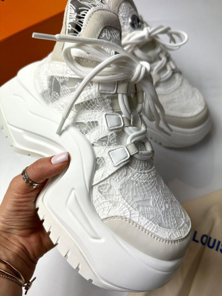 КРОССОВКИ ВЫСОКИЕ LOUIS VUITTON  60869 фото анонса