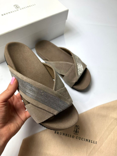 ШЛЕПКИ BRUNELLO CUCINELLI  58697 фото анонса
