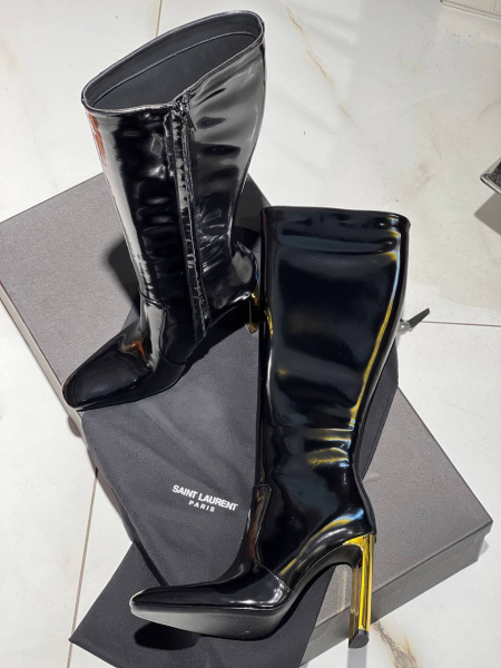 САПОГИ SAINT LAURENT  63038 фото анонса