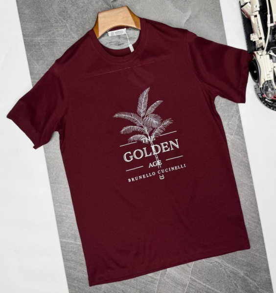 МУЖСКАЯ ФУТБОЛКА BRUNELLO CUCINELLI 