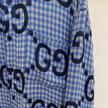 МУЖСКАЯ РУБАШКА GUCCI  69886 детальное фото товара