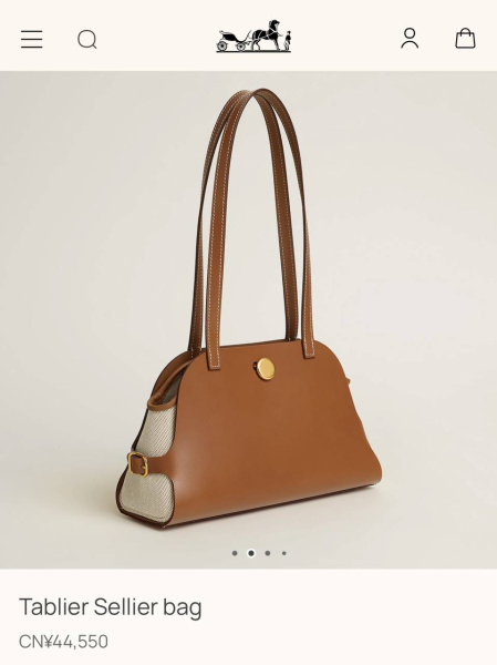 СУМКА HERMES TABLIER SELLIER  78916 фото анонса