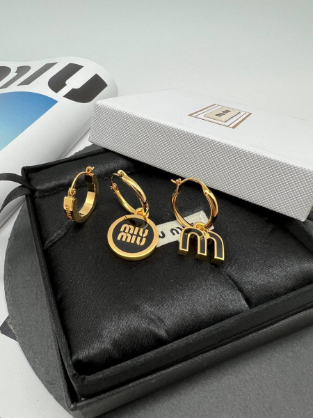 СЕРЬГИ MIU MIU 74201 фото анонса