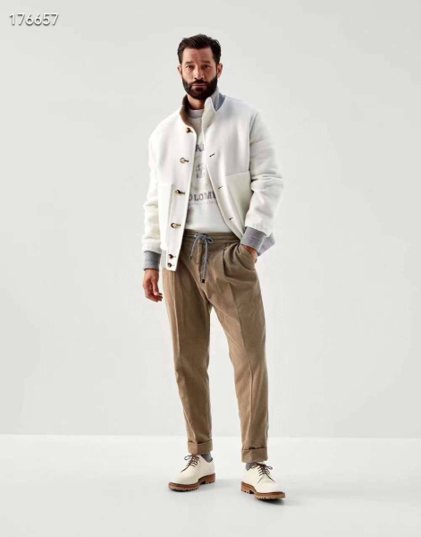 МУЖСКИЕ БРЮКИ BRUNELLO CUCINELLI  72532 фото анонса