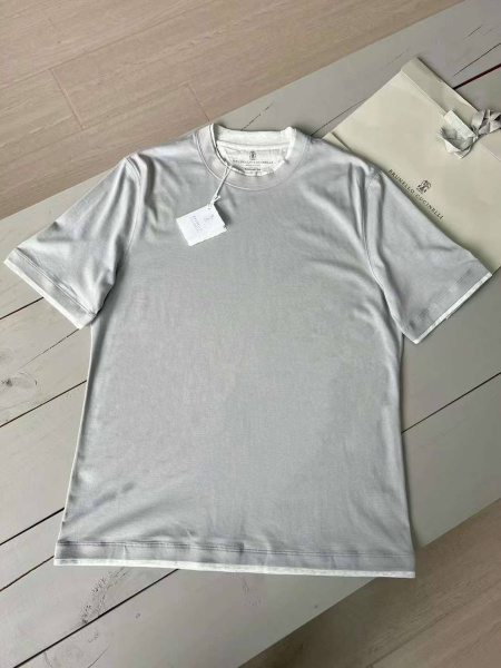 МУЖСКАЯ ФУТБОЛКА BRUNELLO CUCINELLI  69207 фото анонса