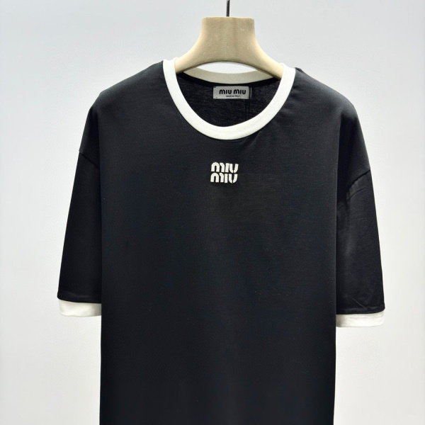 МУЖСКАЯ ФУТБОЛКА MIU MIU  75592 фото анонса