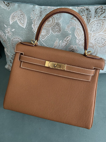 СУМКА HERMES KELLY 28 ручная работа 56090 фото анонса