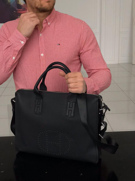 МУЖСКОЙ ПОРТФЕЛЬ HERMES 12787 фото анонса