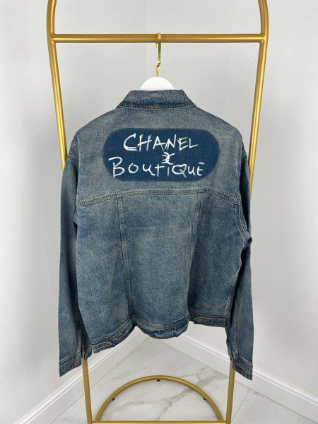 КУРТКА ДЖИНСОВКА CHANEL 65666 фото анонса