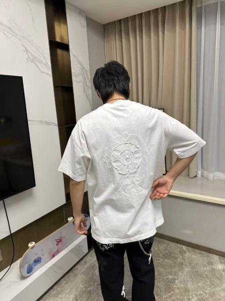 МУЖСКАЯ ФУТБОЛКА CHROME HEARTS  73426 фото анонса